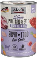 Photos - Cat Food MACs Superfoods Kitten Turkey/Beef/Duck  400 g