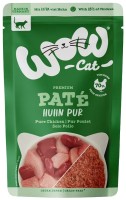 Photos - Cat Food WOW Adult Pure Chicken Pate 125 g 