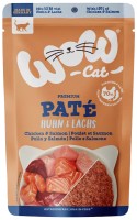 Photos - Cat Food WOW Adult Pure Chicken/Salmon Pate 125 g 