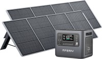 Photos - Portable Power Station Aferiy P110 + 2 Solar Panel (200W) 