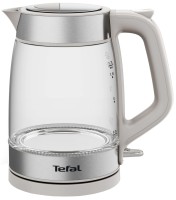 Photos - Electric Kettle Tefal Glass kettle KI 605B30 white