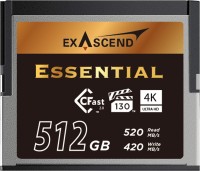 Photos - Memory Card Exascend Essential CFast 2.0 512 GB