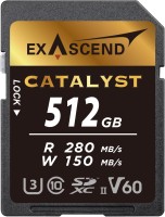 Photos - Memory Card Exascend Catalyst UHS-II V60 SDXC 512 GB