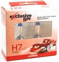 Photos - Car Bulb Bosma Exclusive Fire H7 2pcs 