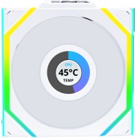 Photos - Computer Cooling Lian Li Uni Fan SL120 Wireless LCD White 