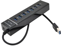 Photos - Card Reader / USB Hub Voltronic Power UH-703 