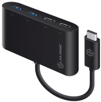 Card Reader / USB Hub ALOGIC USB-C SuperSpeed Combo Hub with 2 Port USB-C & 2 Port USB-A 