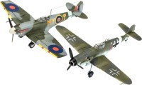 Model Building Kit Revell Combat Set Messerschmitt Bf109G-10 Spitfire Mk.V (1:72) 