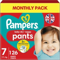 Photos - Nappies Pampers Pants 7 / 126 pcs 