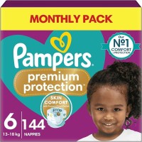 Photos - Nappies Pampers Premium Protection 6 / 144 pcs 