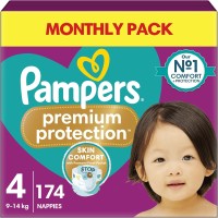 Photos - Nappies Pampers Premium Protection 4 / 174 pcs 