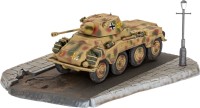 Model Building Kit Revell First Diorama Set Sd.Kfz. 234-2 Puma (1:76) 