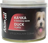 Photos - Dog Food AnimAll Dog Canned Duck in Jelly 