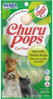 Photos - Cat Food INABA Churu Pops Tuna/Chicken 60 g 