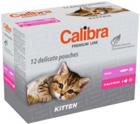 Photos - Cat Food Calibra Cat Premium Kitten Pouch Multipack 12 pcs 