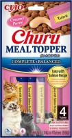 Photos - Cat Food INABA Churu Meal Topper Tuna/Salmon 56 g 