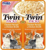 Photos - Cat Food INABA Twin Chicken 80 g 