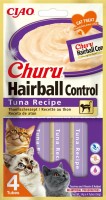 Photos - Cat Food INABA Churu Hairball Control Tuna 56 g 