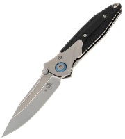 Photos - Knife / Multitool Microtech Socom Bravo Mini Drop Point Bead Blast Titanium CF 