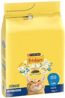 Photos - Cat Food Friskies Adult Sterilised Salmon  3 kg