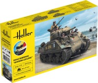 Photos - Model Building Kit Heller M4A2 Sherman Division Leclerc (1:72) 