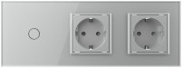 Photos - Socket Livolo VL-C701/C7C2EU-15 gray