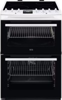 Photos - Cooker AEG CCX6740ACW stainless steel