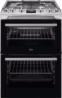 Cooker AEG CGX6130ACM stainless steel