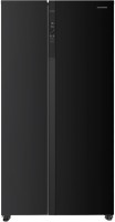 Photos - Fridge Heinner HSBS-HM532NFBKE++ black