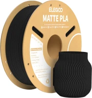 Photos - 3D Printing Material Elegoo PLA Matte Black 1kg 1 kg  black