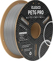 Photos - 3D Printing Material Elegoo PETG PRO Grey 1kg 1 kg  gray