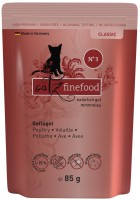 Photos - Cat Food Catz Finefood Classic Pouch Poultry 85 g 