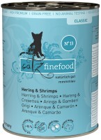 Photos - Cat Food Catz Finefood Classic Canned Hering/Shrimps 400 g 