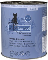 Photos - Cat Food Catz Finefood Classic Canned Poultry/Prawns  800 g