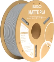 Photos - 3D Printing Material Elegoo PLA Matte Gray 1kg 1 kg  gray