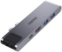 Photos - Card Reader / USB Hub Choetech 7-in-1 USB-C Hub for MacBook Pro/Air 