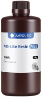 Photos - 3D Printing Material Anycubic ABS-Like Resin Pro 2 Black 1kg 1 kg  black