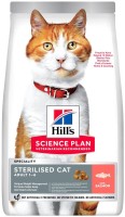 Photos - Cat Food Hills SP Sterilised Adult Salmon  10 kg