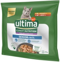 Photos - Cat Food Ultima Senior Sterilised Chicken/Beef Pouch 280 g 