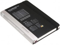 Photos - Planner Moleskine Professional Notebook Black 