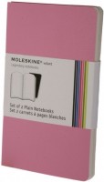 Photos - Notebook Moleskine Set of 2 Plain Volant Notebooks Magenta 