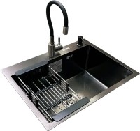 Photos - Kitchen Sink Romzha Arta Carbon U-550 C RO41156 600x450