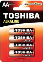 Photos - Battery Toshiba Alkaline 4xAA 