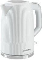 Photos - Electric Kettle Gorenje K 17DPW 2200 W 1.7 L  white