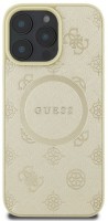 Photos - Case GUESS Saffiano Peony Classic Logo with MagSafe for iPhone 16 Pro 