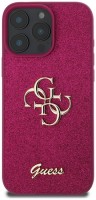 Photos - Case GUESS Glitter Script Big for iPhone 16 Pro 