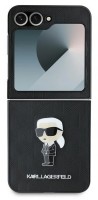 Photos - Case Karl Lagerfeld Saffiano Monogram Ikonik for Galaxy Z Flip 6 