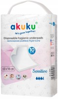 Photos - Nappies Akuku Underpads Sensitive 60x90 / 10 pcs 