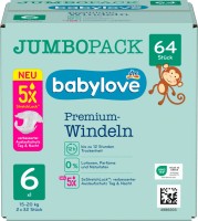 Photos - Nappies Babylove Premium 6 / 64 pcs 