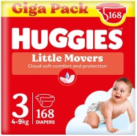 Photos - Nappies Huggies Little Movers 3 / 168 pcs 